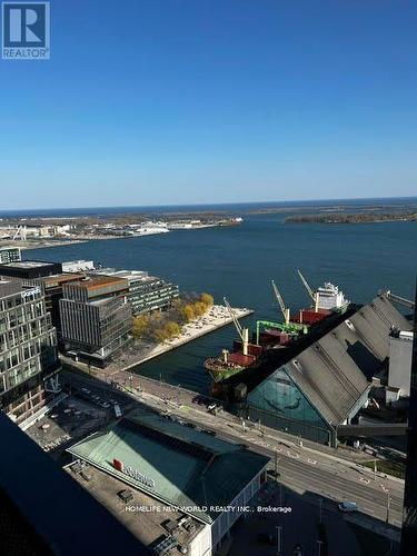 3510 - 138 Downes Street, Toronto, ON - Outdoor With Body Of Water With View