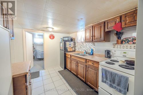 60 Newlands Avenue, Toronto, ON - Indoor Photo Showing Kitchen With Double Sink