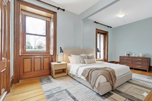 Chambre à coucher - 1847 Rue Tupper, Montréal (Ville-Marie), QC - Indoor Photo Showing Bedroom