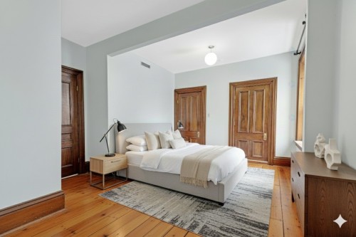 Chambre à coucher - 1847 Rue Tupper, Montréal (Ville-Marie), QC - Indoor Photo Showing Bedroom