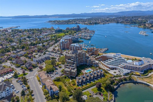 107-225 Belleville St, Victoria, BC - Outdoor With Body Of Water With View