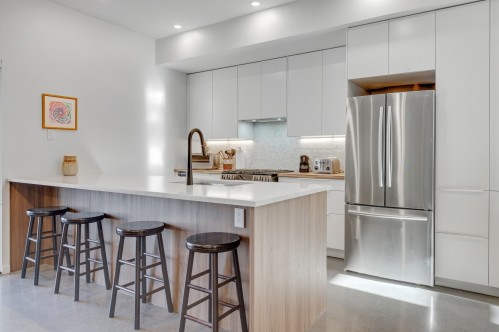 Cuisine - 787 Ch. Du Lac-Des-Becs-Scie E., Saint-Sauveur, QC - Indoor Photo Showing Kitchen With Upgraded Kitchen