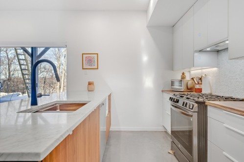 Cuisine - 787 Ch. Du Lac-Des-Becs-Scie E., Saint-Sauveur, QC - Indoor Photo Showing Kitchen With Upgraded Kitchen