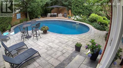 1080 Geran Crescent, Mississauga, ON - Outdoor With In Ground Pool