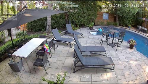 1080 Geran Crescent, Mississauga, ON - Outdoor With In Ground Pool