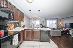 Open concept kitchen. - 