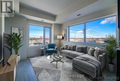 403 - 8020 Derry Road, Milton, ON - Indoor Photo Showing Living Room
