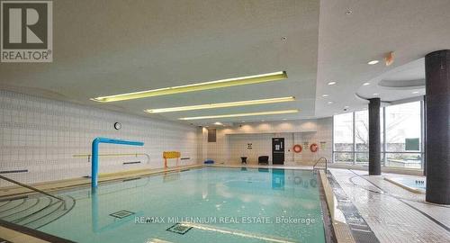 1707 - 80 Absolute Avenue, Mississauga, ON - Indoor Photo Showing Other Room With In Ground Pool