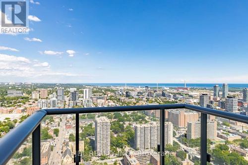 3702 - 251 Jarvis Street, Toronto, ON - Outdoor With Balcony With View