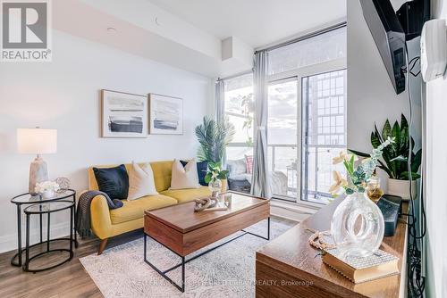1711 - 17 Zorra Street, Toronto, ON - Indoor Photo Showing Living Room