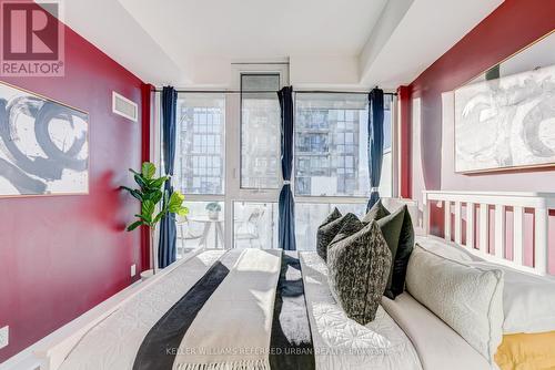1711 - 17 Zorra Street, Toronto, ON - Indoor Photo Showing Bedroom
