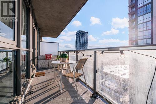 1711 - 17 Zorra Street, Toronto, ON - Outdoor With Balcony With Exterior