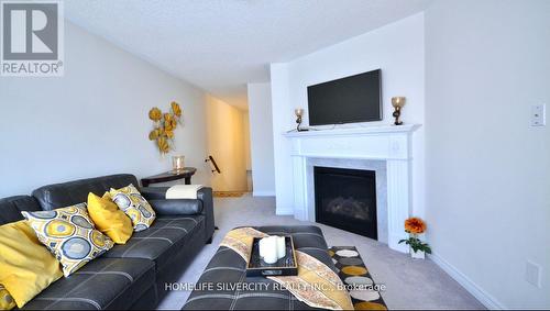 494 George Ryan Avenue, Oakville, ON - Indoor Photo Showing Living Room With Fireplace