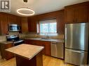 100 Third Avenue N, Yorkton, SK  - Indoor Photo Showing Kitchen With Stainless Steel Kitchen 