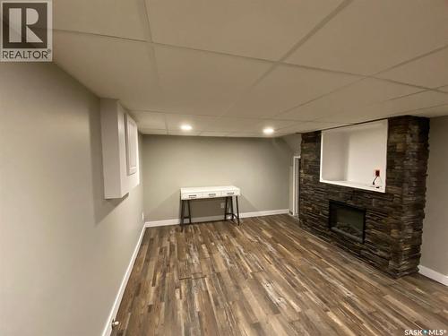 100 Third Avenue N, Yorkton, SK - Indoor With Fireplace