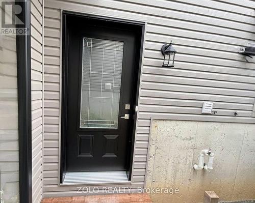 Lower Unit Entrance - 221/221A Ruby Drive, Cornwall, ON - Outdoor With Exterior