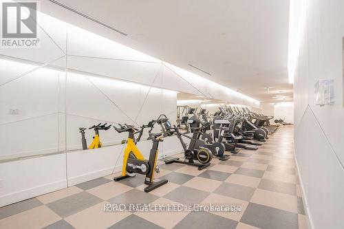 407 - 30 Ordnance Street, Toronto, ON - Indoor Photo Showing Gym Room