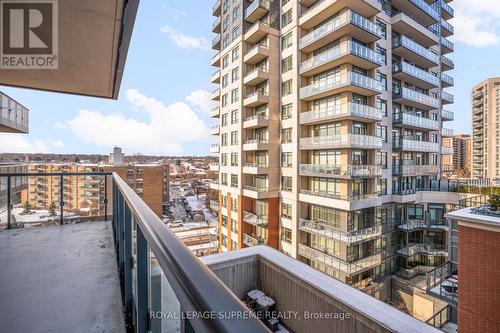 703 - 35 Fontenay Court, Toronto, ON - Outdoor With Balcony With Facade