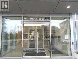 1213 - 70 FOREST MANOR ROAD  Toronto, ON M2J 0A9