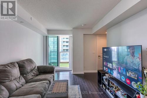 1606 - 215 Sherway Gardens Road, Toronto, ON - Indoor Photo Showing Living Room