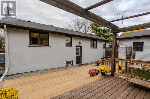 260 Foxbar Road, Burlington, ON - Outdoor With Deck Patio Veranda With Exterior