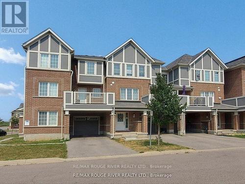 171 Lemieux Court, Milton, ON - Outdoor With Balcony With Facade
