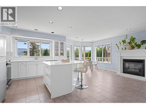 2455 Westwood Drive, Penticton, BC - Indoor With Fireplace