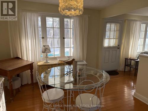 Dining Room and front door - 246 Lake Street, Cobourg, ON - Indoor Photo Showing Dining Room
