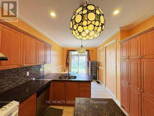 96 Morisot Avenue, Vaughan, ON - Indoor Photo Showing Kitchen With Double Sink