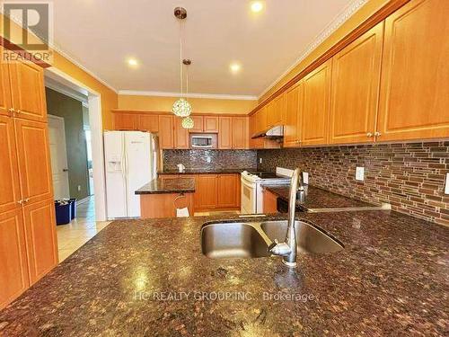 96 Morisot Avenue, Vaughan, ON - Indoor Photo Showing Kitchen With Double Sink
