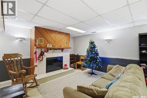 349 Waterloo Crescent, Saskatoon, SK - Indoor With Fireplace