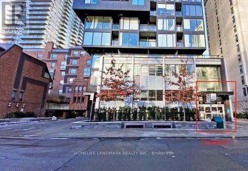 607 - 17 Dundonald Street, Toronto, ON - Outdoor With Facade