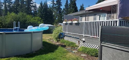 633 Barriere Lakes Road, Barriere, BC - Outdoor With Above Ground Pool