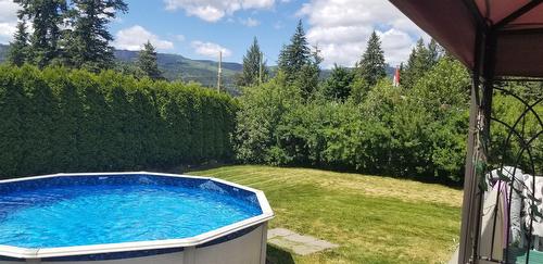 633 Barriere Lakes Road, Barriere, BC - Outdoor With Above Ground Pool