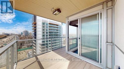 1506 - 27 Mcmahon Drive, Toronto, ON - Outdoor With Balcony With Exterior