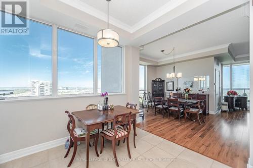 2601 - 100 John Street, Brampton, ON - Indoor Photo Showing Dining Room