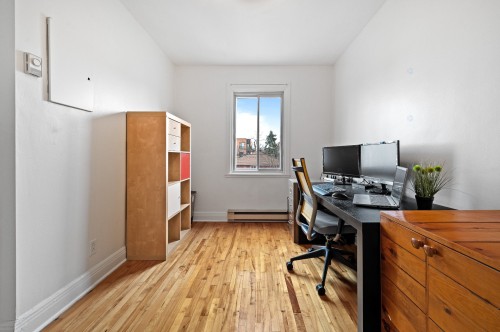 Chambre à coucher - 2558 Rue De Cadillac, Montréal (Mercier/Hochelaga-Maisonneuve), QC - Indoor Photo Showing Office
