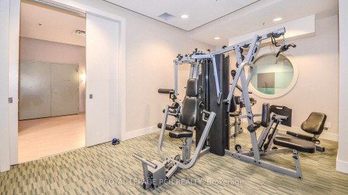 501-50 Lynn Williams Street, Toronto, ON - Indoor Photo Showing Gym Room