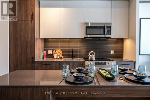 709 - 10 James Street, Ottawa, ON - Indoor Photo Showing Kitchen With Upgraded Kitchen