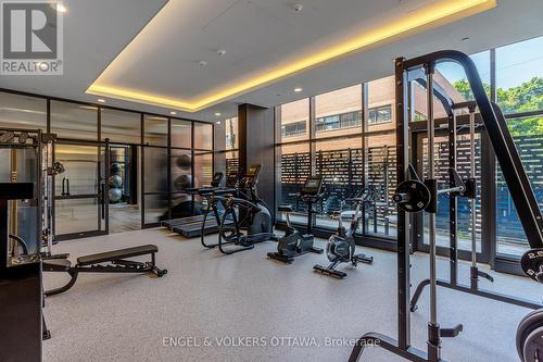 709 - 10 James Street, Ottawa, ON - Indoor Photo Showing Gym Room