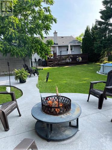 summer view . - 5928 Carman Street, Niagara Falls (Church'S Lane), ON - Outdoor With Deck Patio Veranda