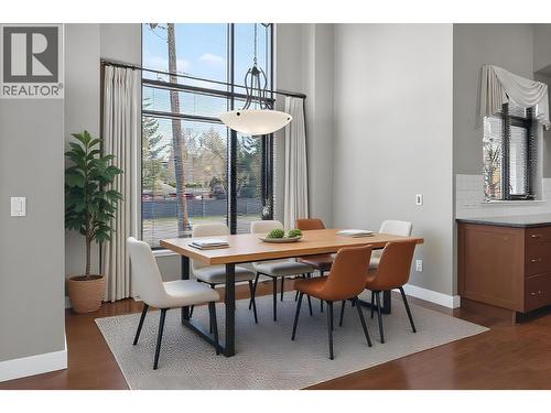 Virtually Staged - 600 Sarsons Road Unit# 203, Kelowna, BC - Indoor Photo Showing Dining Room