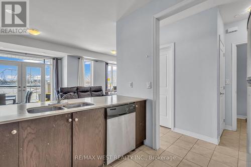 9 - 9601 Jane Street, Vaughan, ON - Indoor Photo Showing Kitchen With Double Sink