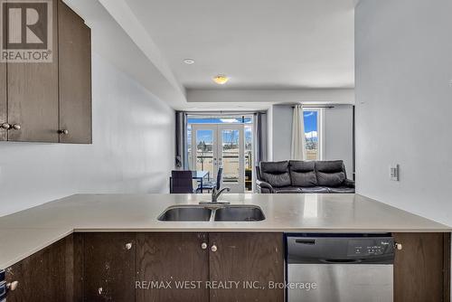 9 - 9601 Jane Street, Vaughan, ON - Indoor Photo Showing Kitchen With Double Sink