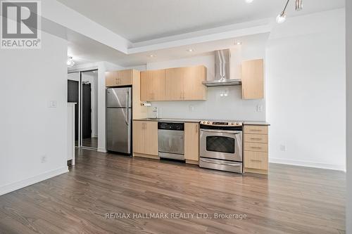 1034 - 165 Legion Road N, Toronto, ON - Indoor Photo Showing Kitchen With Stainless Steel Kitchen