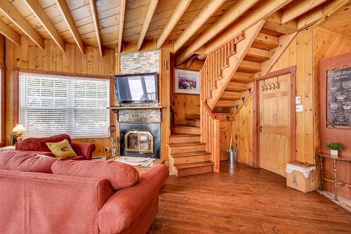 Vue d'ensemble - 6884 Rue De La Rivière, Val-Morin, QC - Indoor With Fireplace