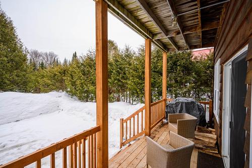 Terrasse - 6884 Rue De La Rivière, Val-Morin, QC - Outdoor With Exterior