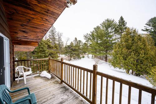 Terrasse - 6884 Rue De La Rivière, Val-Morin, QC - Outdoor With Exterior