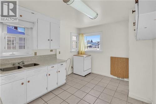224 Spanish River Drive, Espanola, ON - Indoor Photo Showing Kitchen With Double Sink