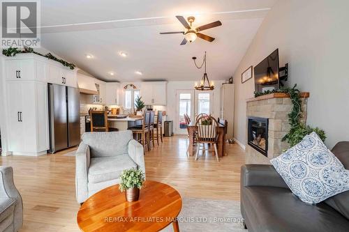 4239 County Rd 11 Road, South Stormont, ON - Indoor Photo Showing Living Room With Fireplace